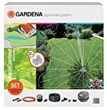 Gardena 2708-20 Sprinklersystem Komplett-Set mit Vielflächen Versenkregner AquaContour automatic, Inhalt: 1 x 1505, 2 m Classic-Schlauch 3/4", 1 x 2795, ...