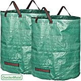 GardenMate® 2x Gartensack 272l aus robustem Polypropylen-Gewebe (PP) 150gsm