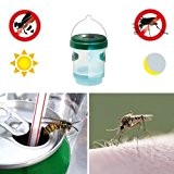 Gardigo 2in1 Wespenfalle und Mückenfalle mit Solar-LED-Leuchte