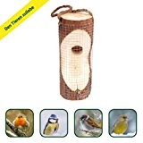 Gardigo Vogelfuttersäule Futterstation für Vogelfutter aus Holz