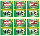 GARDOPIA Sparpaket: 6 x 2 (12 Stk) Nexa Lotte Mottenschutz + Gardopia Zeckenzange mit Lupe