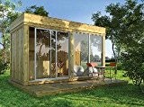 Garten-Pavillon aus Holz von 8 m² bis 21 m²