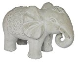 Gartendeko Steinfigur "Elefant" 22,5 x 10,5 x 13,5cm