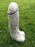 Gartenfigur Steinfigur Penis Art Phallus Erotik ca. 4,7 kg Frostfest