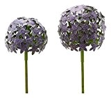 Gartenstecker - Allium - H110cm / D15cm - Purple - Gartendeko