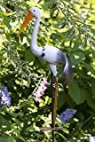 Gartenstecker Storch Ferdinand aus Metall 170 cm Figur Garten TOP