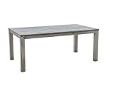Gartentisch SVANTJE Tisch Esstisch Grau Eukalyptusholz 180x100x74 cm B-WARE LZ40