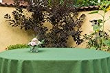 Gartentischdecke oval mit Bleiband im Saum, in vielen verschiedenen Größen, Farben acrylbeschichtet, pflegeleicht in Designs:Rustikal, grün Maß: 130x180