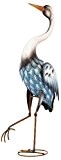 Gartenvogel Deko-Vogel Kranich "Mathilda" aus Metall, 67 x 41 x 19 cm