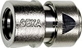 GEKA plus-Schlauchstück "Stecksystem", 3/4" - 19mm MS Ni m. Spannmutter, 46.0703.9