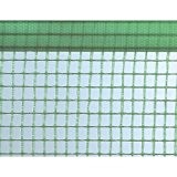 Gitterfolie Gitterplane mit beidseitigem Nagelrand 2 x 50 m Rolle grün-transparent mit Gitterarmierung, UV-stabilisiert, ca. 260 g/m²