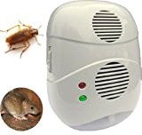 Good Ideas Ultraschall-Schädlingsvertreiber mit Ionisator und LED-Beleuchtung (866), vertreibt Ameisen, Spinnen, Insekten, Ratten und Mäuse