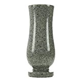 Grabvase Fuchsia Kunstharz Granitnachbildung China Grey 11x27cm