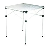 Grand Canyon Table - Camping-Tisch, faltbar, Aluminium, 70 x 70 x 70 cm, silber, 308005