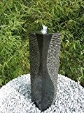 Granit Säule Wasserspiel Gizeh 80/20/20 cm Springbrunnen Gartenbrunnen Brunnen