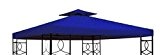 Gravidus Pavillon Ersatzdach Pavillondach mit Kaminabzug wasserfest 3 x 3 m (blau)