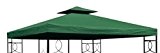Gravidus Pavillon Ersatzdach Pavillondach mit Kaminabzug wasserfest 3 x 3 m (grün)