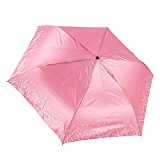 Greenery Rosenvase Design Taschenschirm Mini Schirm Faltender Regenschirm Folding Bottle Umbrella UV-Schutz Sonnenschirm mit Rose Griff Gechenk für Kinder Modische ...