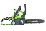 Greenworks Tools 20117 40V Akku-Kettensäge 30cm (ohne Akku und Ladergerät)