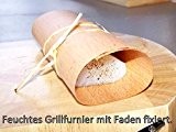Grill-Räucherfurnier Erle 12 Blatt 29 x 14