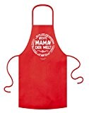 Grillschürze Kochschürze Beste Mama der Welt besonderes Geburtstags-Geschenk für Ihre Mutter Farben: schwarz weiss rot