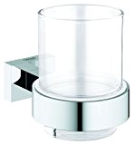 Grohe Glas mit Halter Cube, 1 Stück, 40755001