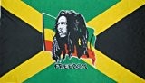 Große 2.44 meters x 1.52 meters Polyester Bob Marley,, Jamaika, Flagge Jamaika
