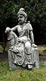 Große indischen Buddha Hand Kunststein Gartenornament/Statue/Skulptur