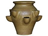 Großer exklusiver Kräutertopf 42x64 cm, antik, aus frostbeständiger Steinzeug-Keramik