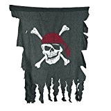 Halloween Cosplay Kostüm zerfetzten Flagge Pirat rot Bandana Totenkopf Flagge 86,4 x 58,4 cm