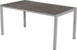 Hartman Aluminium Tisch Trinidad Lofttisch mit Spraystoneplatte Gartentisch
