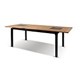 Hartman Concept Tisch ausziehbar 180/240 x 100 cm Teakholz/Aluminium 62416210