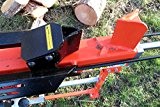HEAVY DUTY elektrische 8t LOG Arbeitshydraulik SPLITTER Holz Ausstecher Axt TIMBER mit Ständer & DUO Klinge FM16TW