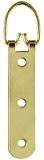 Heavy Duty Frame Hangers - 3 hole - Brass Plated - - Free UK postage by Ikon Picture Hooks