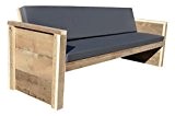 Holz Basic DIY Bench inkl. Outdoor Kissen