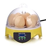 Homdox 3039 Mini automatische Digital-7 Eier Geflügel Inkubator Hatcher für Bruthühnerfleisch Enten
