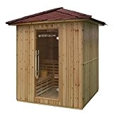 Home Deluxe Outdoor-Sauna Java, inkl. komplettem Zubehör