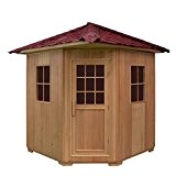 Home Deluxe Outdoor-Sauna Sumatra, inkl. komplettem Zubehör