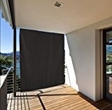 Home & Garden 301050107-HE Balkonschutz Sonnenschutz Sichtschutz vertikal 140x230 anthrazit