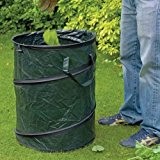 Home & Garden Aufbewahrungsbehälter für den Garten, selbstöffnend, für Gras/Blätter/Grünschnitt, mit Tragegriffen