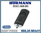 Hörmann HSE1-868-BS BiSecur schwarz handsender 868,3Mhz BiSecur 1-kanal fernbedienung. Top Qualität original Hörmann fernbedienung für den besten Preis!!!