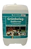 Hotrega Grünbelagentferner Super Konzentrat 5 Liter 1:3 - Säure & chlorfreier Spezialreiniger