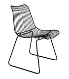 Houe dk Acco - String dining chair, Stuhl ohne Armlehnen - schwarz, in- und outdoor, design Henrik Pedersen, Dänemark, Rund ...