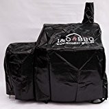 I&O BBQ ® Wetterschutzhaube/Abdeckhaube für I&O BBQ ® Smoker "Cajun" aus LKW-Plane mit Logo