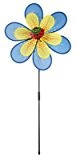 Idena Windrad Blume mit LED, mehrfarbig, 89 x 16 cm/44, 8 x 37, 7 x 4,5 cm, 7200031