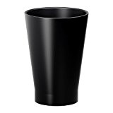 IKEA PAPAJA -Pflanztopf schwarz - 12x19 cm
