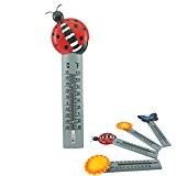 Indoor-/Outdoor thermometer- liest sowohl in Celsius-Fahrenheit, Ladybird, 1 Stück