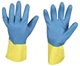 Industrie Gummihandschuh Stronghand KENORA blau-gelb Größe 11 lebensmittelgeeignet und chemikalienbeständig