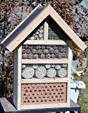 Insektenhotel-Insektenhaus-sehr Groß-Garten-Handarbeit-Nistkasten-Vogelhaus-Naturholz!!!