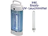 Insektenvernichter, 11W UV-Lampe + Ersatz-Leuchtmittel, Hochspannung 1500V m. Aufhängung